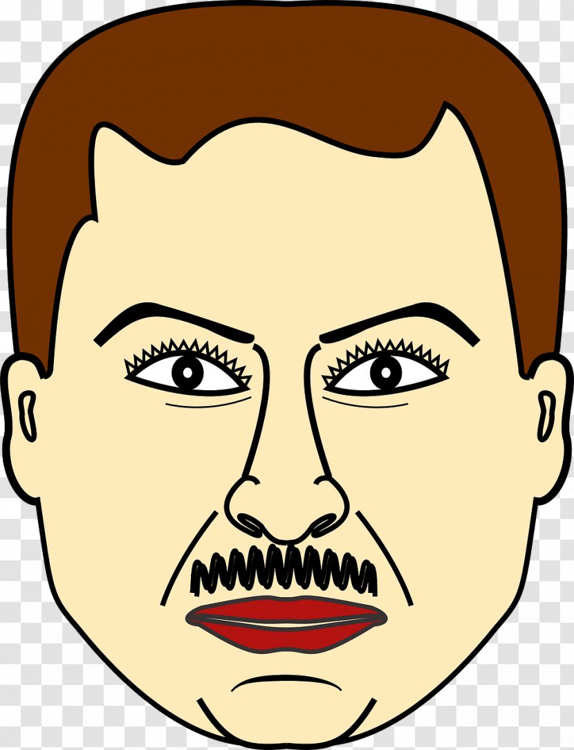 Cartoon Face Man Clip Art - Royaltyfree - Faces Transparent PNG