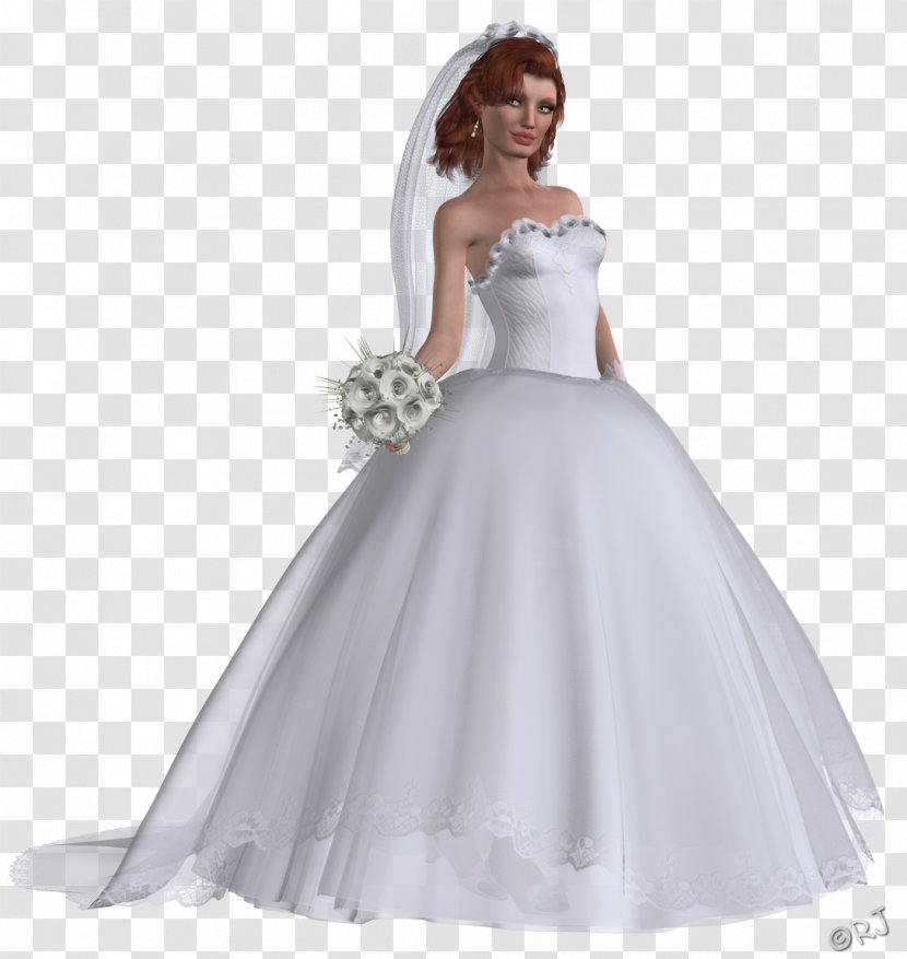 Wedding Dress Shoulder Party Quinceañera - Heart Transparent PNG