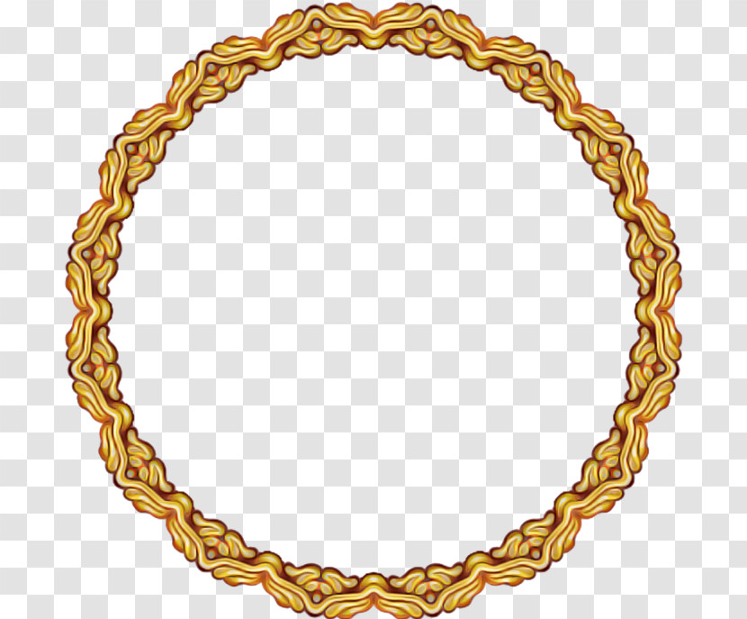 Yellow Chain Jewellery Necklace Metal Transparent PNG