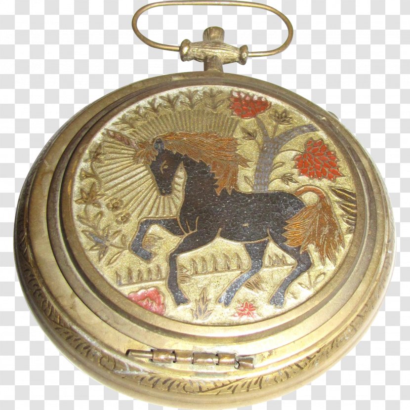 Pocket Watch Ashtray Antique - Rooster Transparent PNG