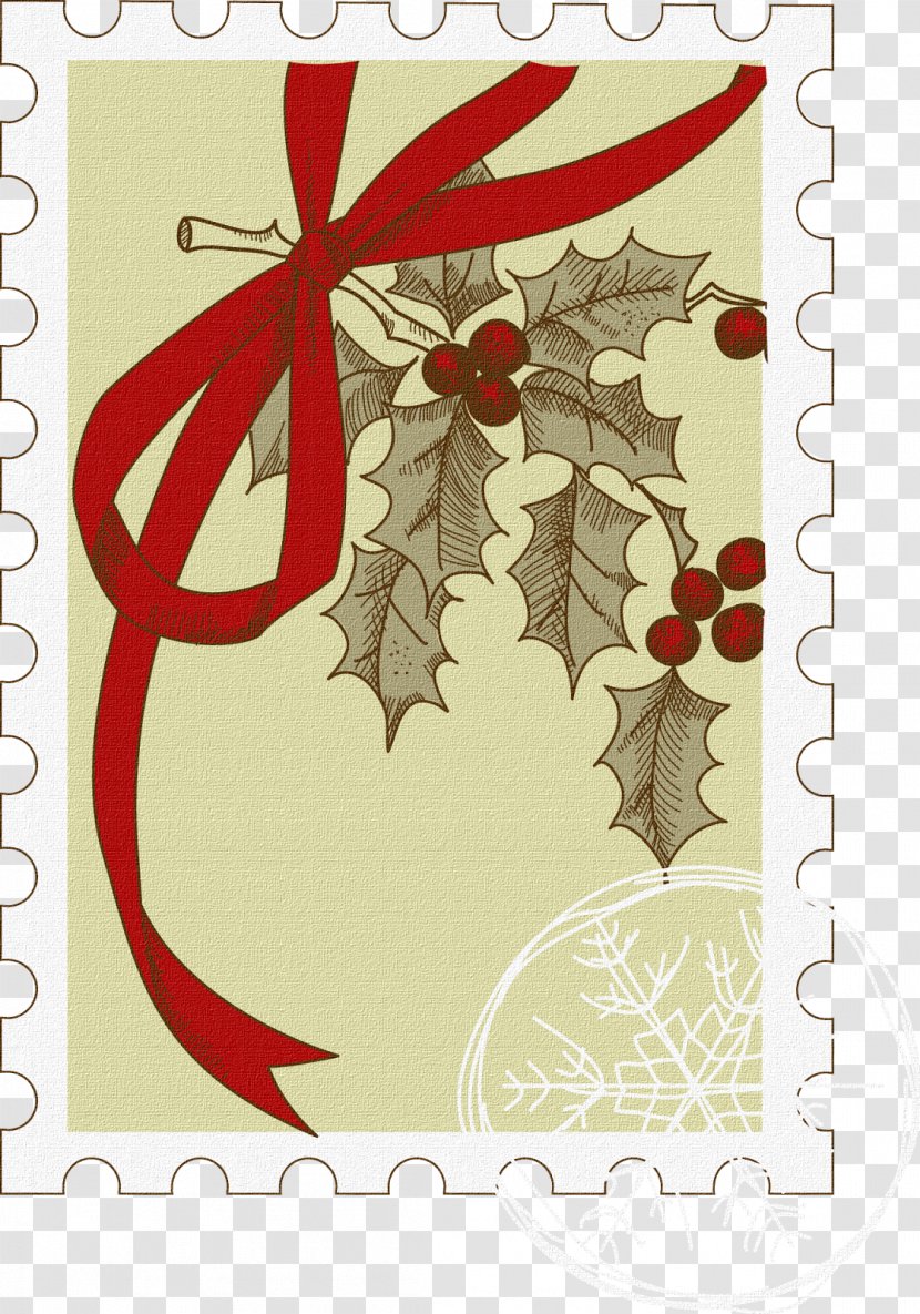 Christmas Floral Design Clip Art - Tree Transparent PNG