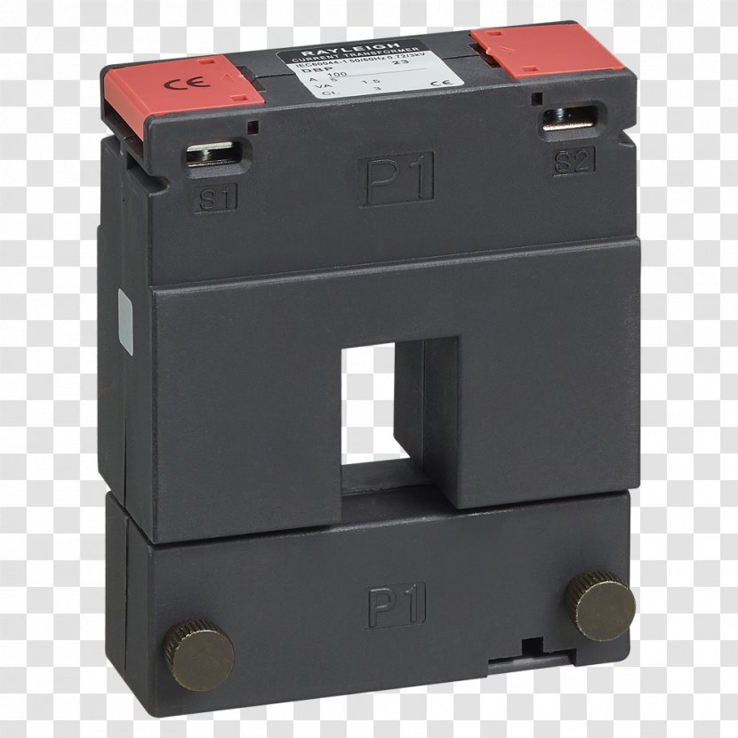 Circuit Breaker Current Transformer Single-phase Electric Power - Electronic Component - Hardware Transparent PNG