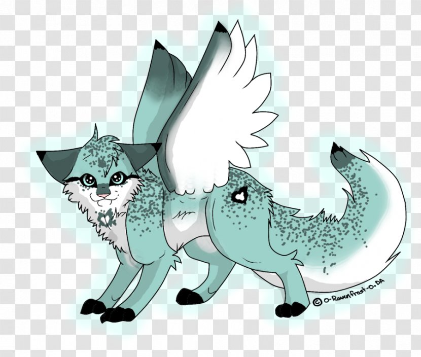 Kitten Whiskers Winged Cat - Silhouette Transparent PNG