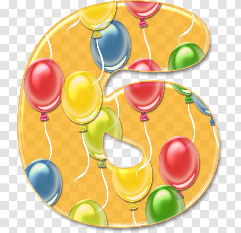 Birthday Numerical Digit Number Toy Balloon - Fruit Transparent PNG