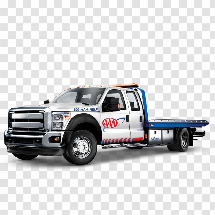 Car AAA Roadside Assistance Tow Truck Towing - Vehicle Transparent PNG