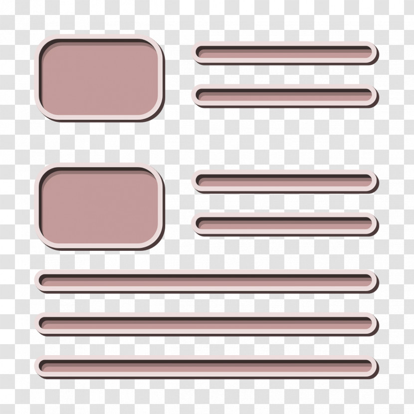 Wireframe Icon Ui Icon Transparent PNG