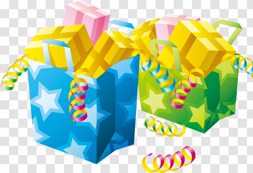 Gift Ribbon Christmas - Birthday Transparent PNG