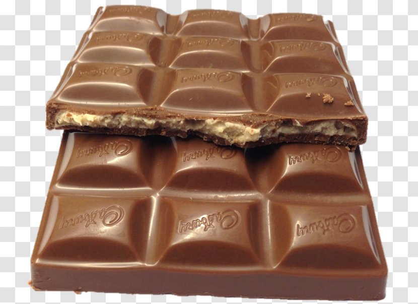 Chocolate Bar Praline Milk Fudge - Biscuit - Melting Cheese Transparent PNG
