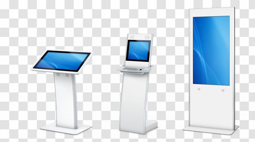 Interactive Kiosks Digital Signs Touchscreen Display Device Information - Airport Header Transparent PNG