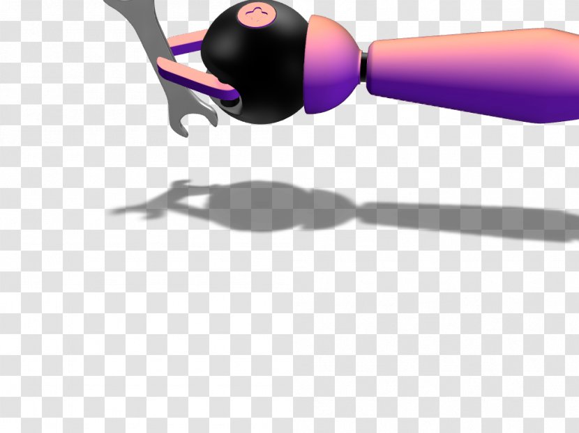 Purple Violet - Robot Hand Transparent PNG