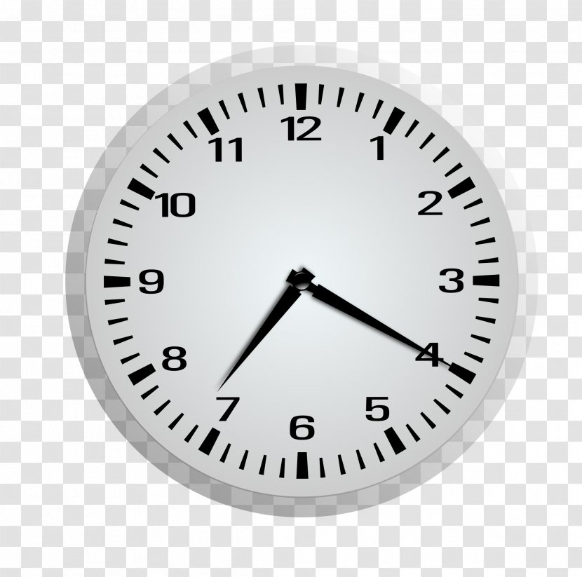Clock Face Alarm Clocks Timer Clip Art - Striking - Winding Transparent PNG