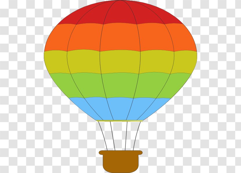 Hot Air Balloon Free Content Clip Art - Stockxchng - Outline Transparent PNG