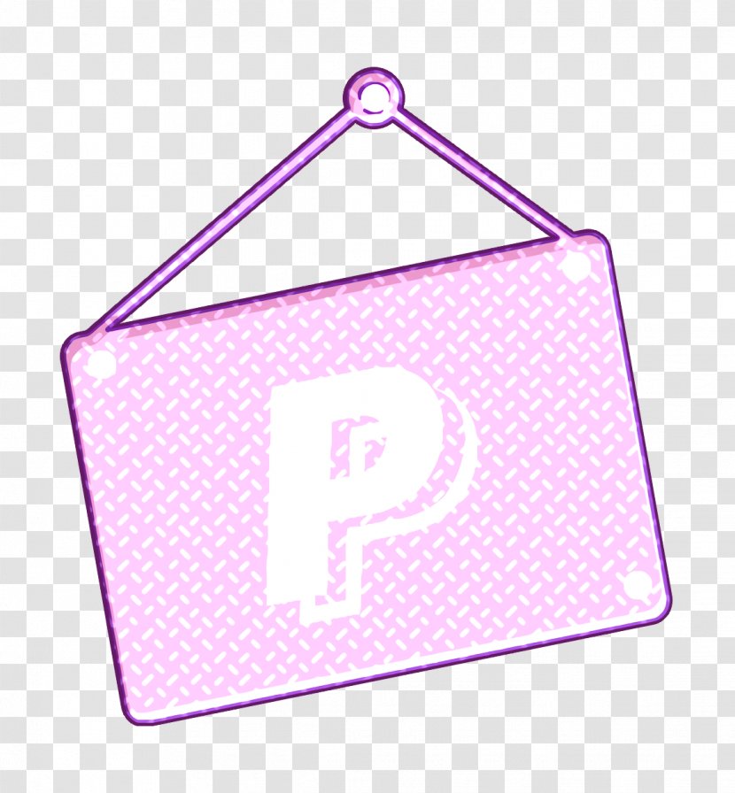 Paypal Icon - Pink - Triangle Material Property Transparent PNG