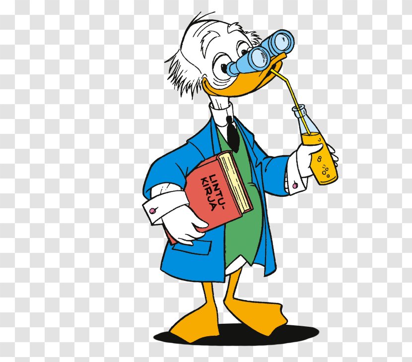 Ludwig Von Drake Donald Duck Domestic Cartoon Clip Art - Hand Transparent PNG