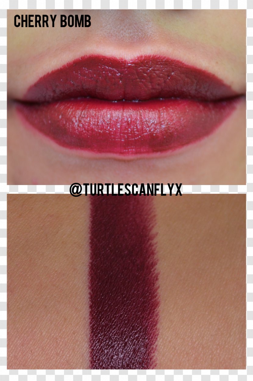 Lipstick Lip Gloss Liner Rimmel - Cherry Shade Transparent PNG