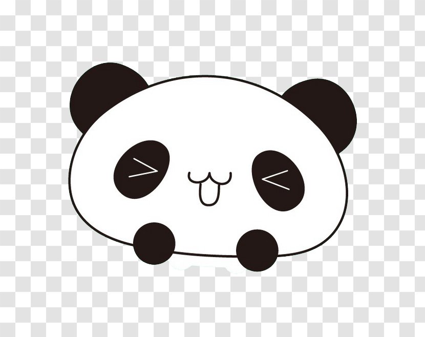 Giant Panda Bear Red Solar Panel Cuteness - Small To Medium Sized Cats - Stamp Transparent PNG