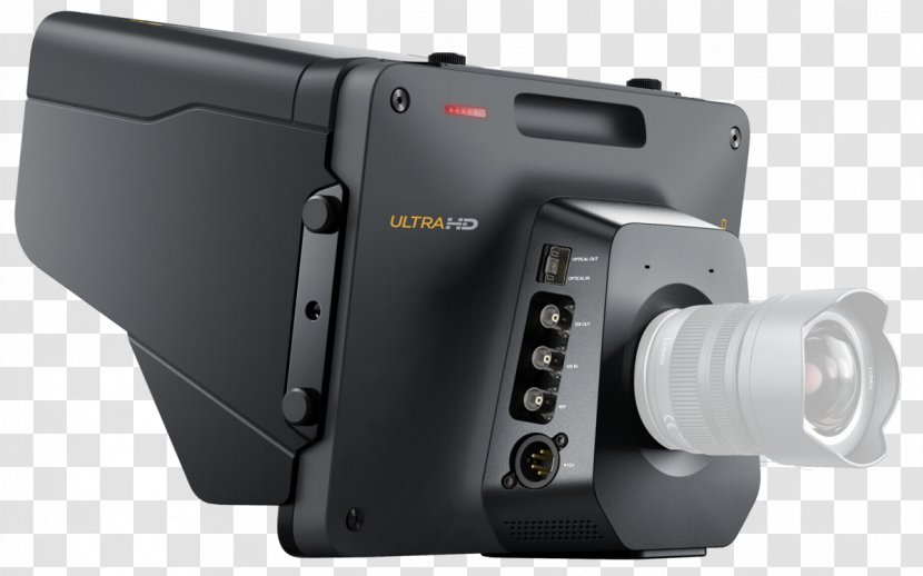 Blackmagic URSA Design 4K Resolution Cinema Camera Studio - 4k Transparent PNG