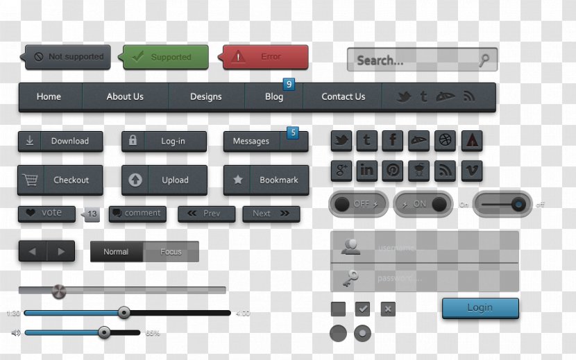 Push Button - Technology - Brand Transparent PNG