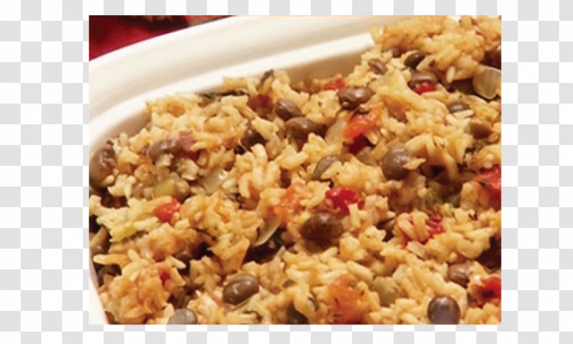 Rice And Peas Arroz Con Gandules Puerto Rican Cuisine Caribbean Beans - Vegetarian Food - Pigeon Pea Transparent PNG