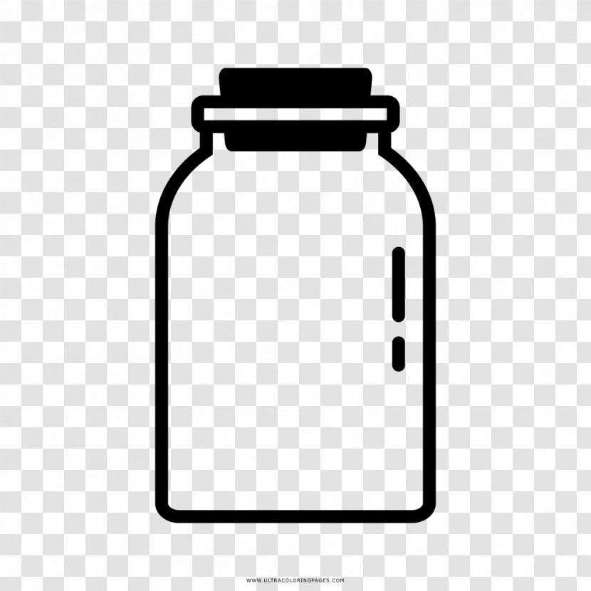 Water Bottles Drawing Glass Coloring Book - Area - Bottle Transparent PNG
