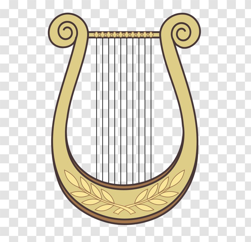 Celtic Harp Clip Art - Cartoon - Cliparts Transparent PNG