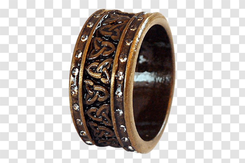 Ring Copper Brass Silver Antique Transparent PNG