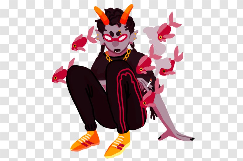 Homestuck Internet Troll Legendary Creature - Dessa - Fighting Fish Transparent PNG