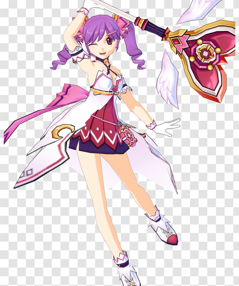 Elsword Witchcraft Video Game Download - Cartoon - China Model Transparent PNG