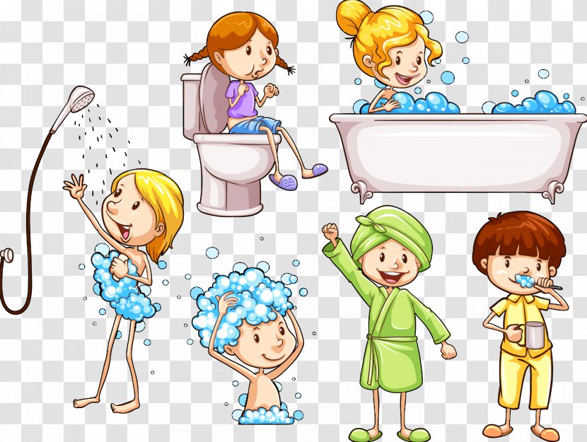Kids Playing Cartoon - With - Child Transparent PNG