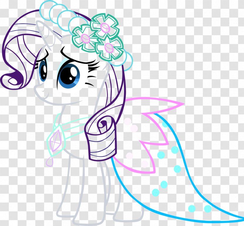 Pony Rarity Rainbow Dash Pinkie Pie Coloring Book - Silhouette - Miss Vector Transparent PNG