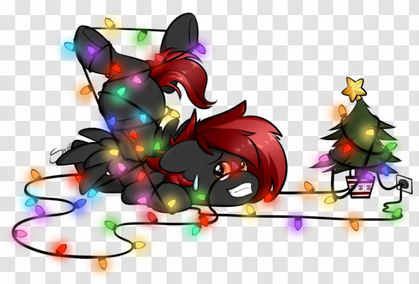 Illustration Clip Art Pollinator Legendary Creature - Fictional Character - Christmas Pony Oc Transparent PNG