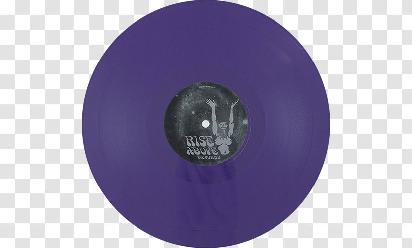 Phonograph Record Compact Disc Purple Violet Circle - Rise Above Records - Throne Transparent PNG