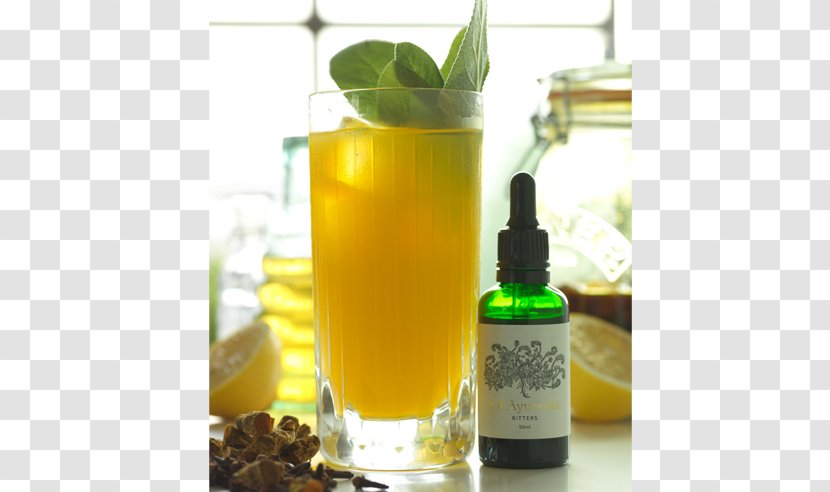 Cocktail Garnish Harvey Wallbanger Liqueur Juice Non-alcoholic Drink - Turmeric Honey Transparent PNG