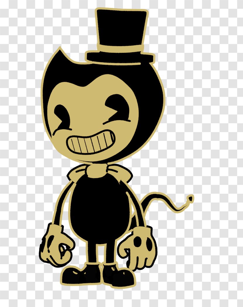 Bendy And The Ink Machine Cat Drawing Animated Film - Vertebrate Transparent PNG