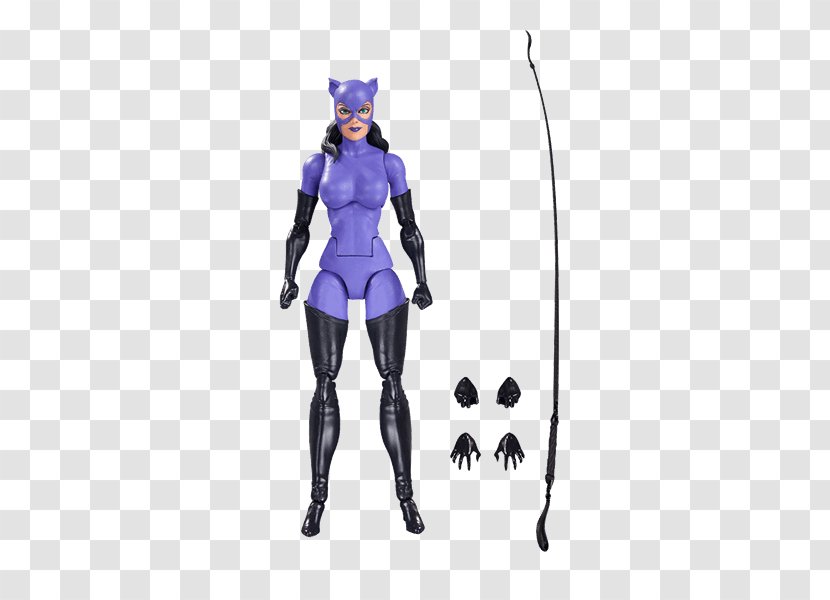 Catwoman Batman Booster Gold Blue Beetle Action & Toy Figures - Purple - Figure Transparent PNG