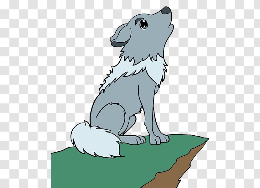Drawing YouTube Dog Cartoon How-to - Wolf Transparent PNG