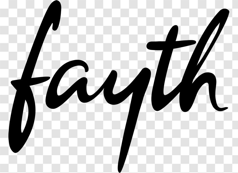 Fayth Logo Retail Marketing Job - Black And White - Shopping Transparent PNG