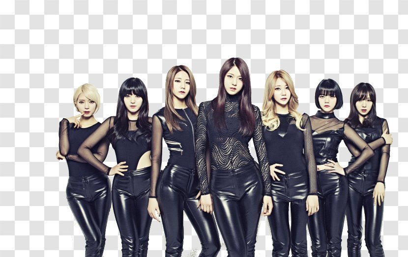AOA Ace Of Angels Desktop Wallpaper K-pop - Silhouette - Aoa Transparent PNG