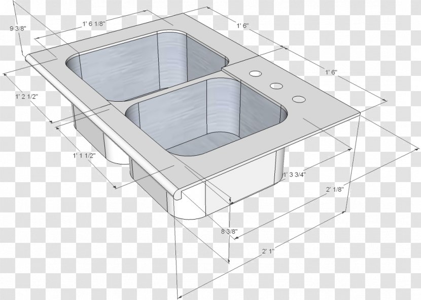 Table Countertop Sink Kitchen Cabinet Transparent PNG