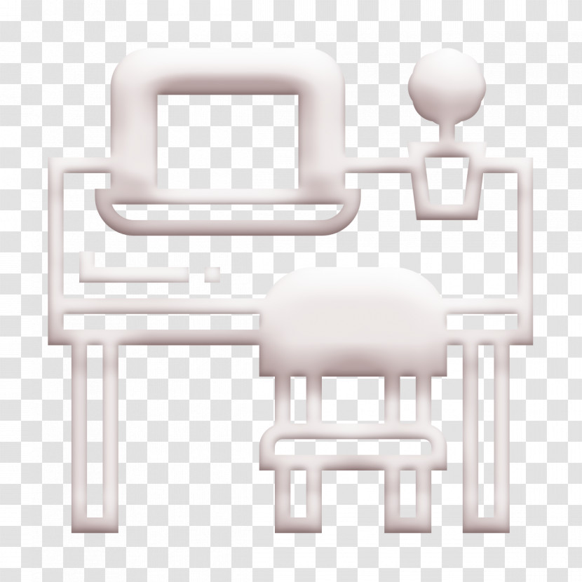 Work Icon Desk Icon Business Essential Icon Transparent PNG