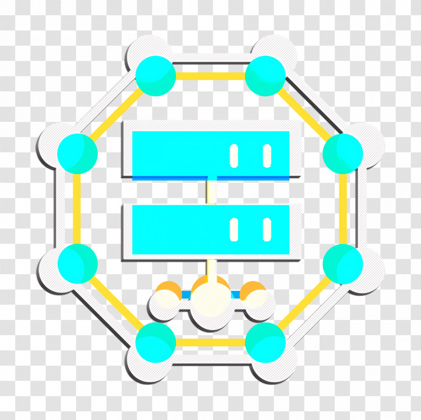 Server Icon Cyber Icon Transparent PNG