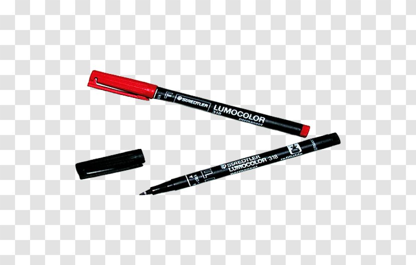 Ballpoint Pen Lace Red Black Millimeter - Brewes Gmbh - Andruckrolle Transparent PNG
