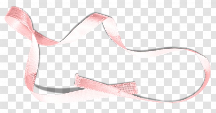 Pink Ribbon Shoelace Knot - Footwear - Bow Photos Greeting,Ribbon Transparent PNG
