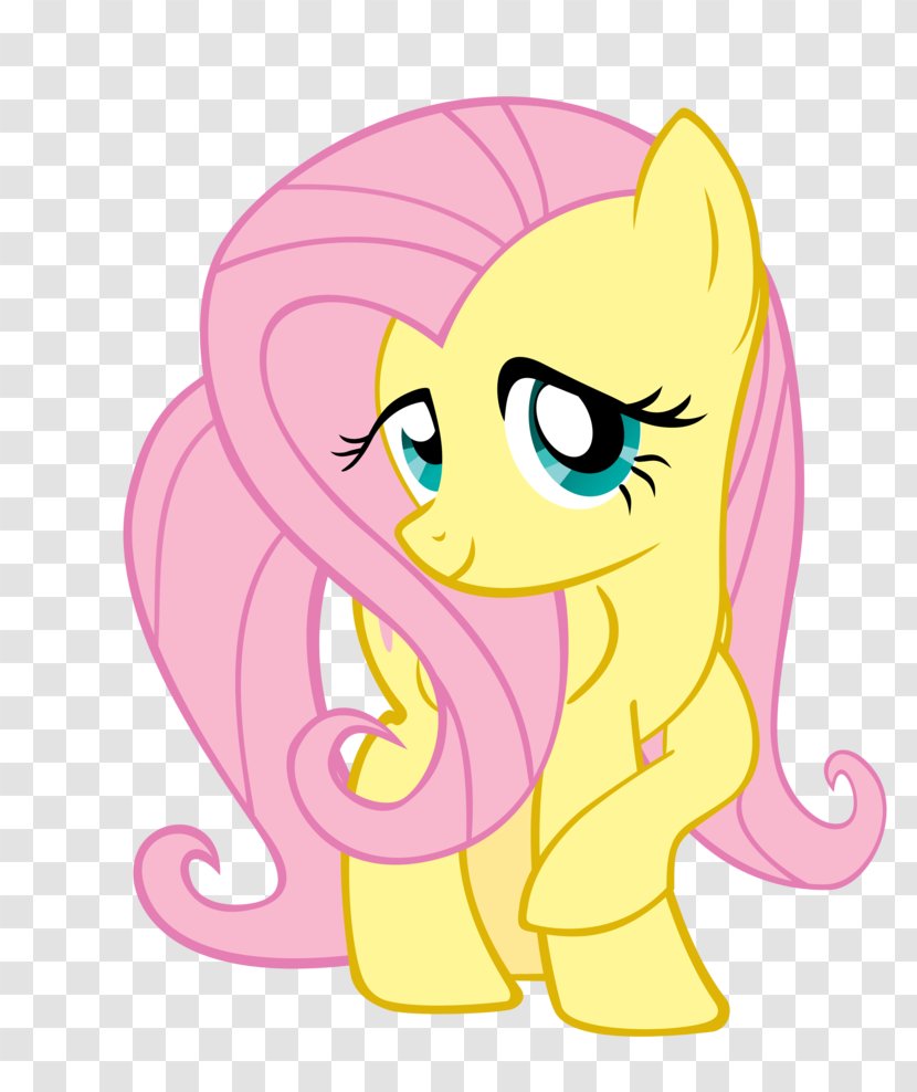 Fluttershy Pony Rainbow Dash Twilight Sparkle Applejack - Cartoon - Flutter Transparent PNG