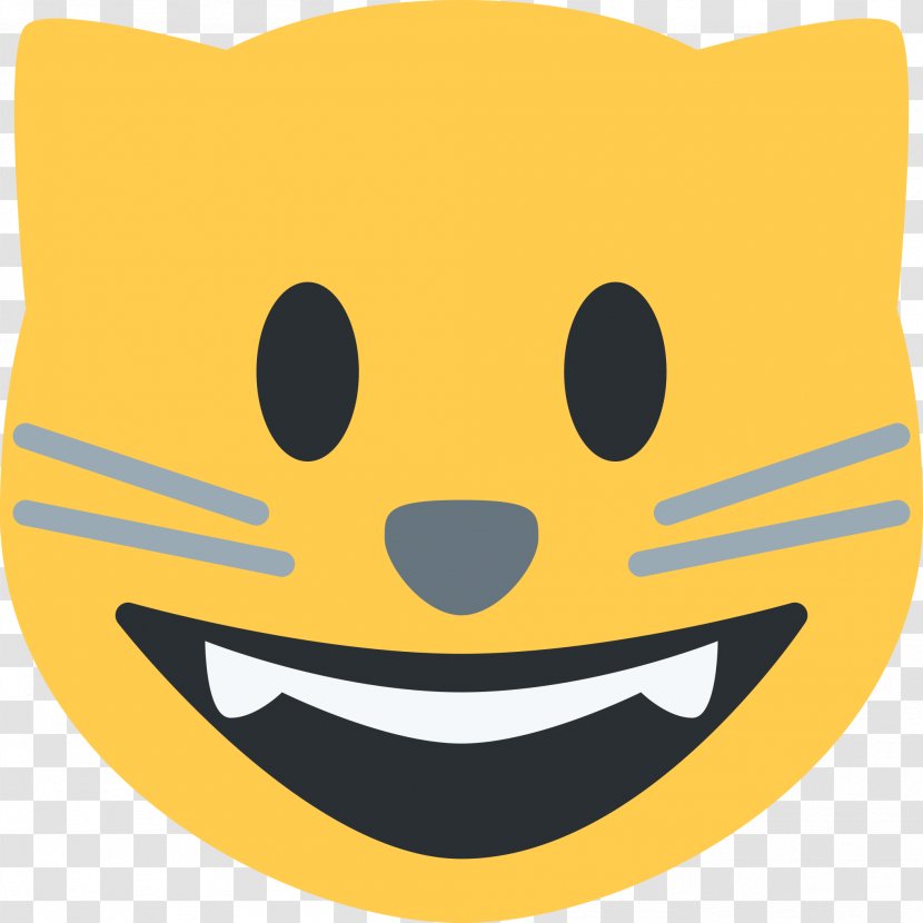 Cat Emoji Kitten Felidae Heart - Emojipedia - Smiley Transparent PNG
