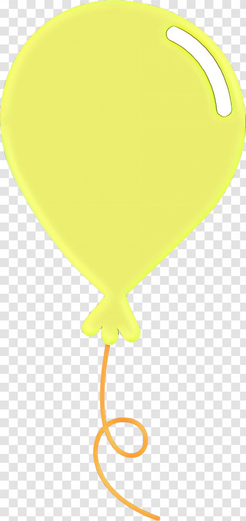 Hot Air Balloon - Yellow - Party Supply Vehicle Transparent PNG