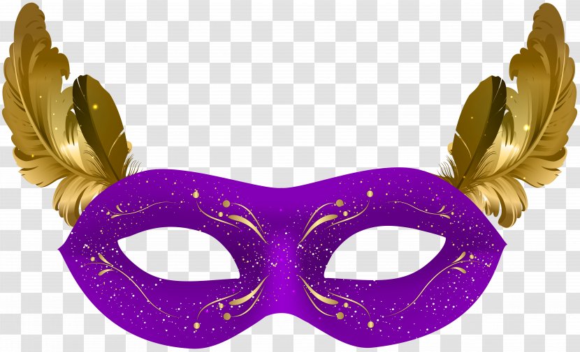Mask Carnival Masquerade Ball Costume - Purple - Clip Art Transparent PNG