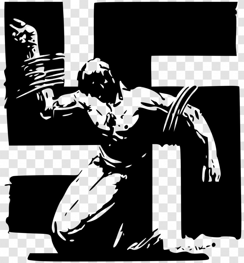 Spain Spanish Civil War Poster Anti-fascism - Poum - Crucifixion Transparent PNG