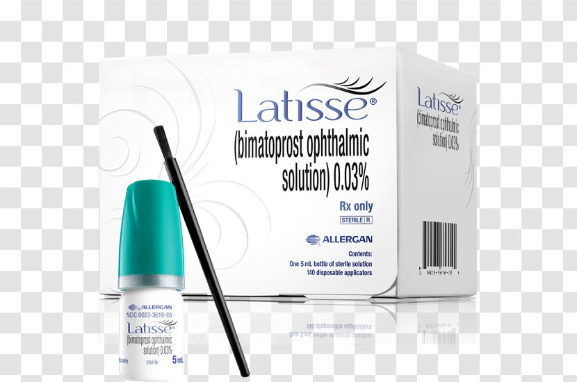 Bimatoprost Allergan Skin Care Dermatology Eyelash - Ocular Hypertension - Cosmetic Flyer Transparent PNG