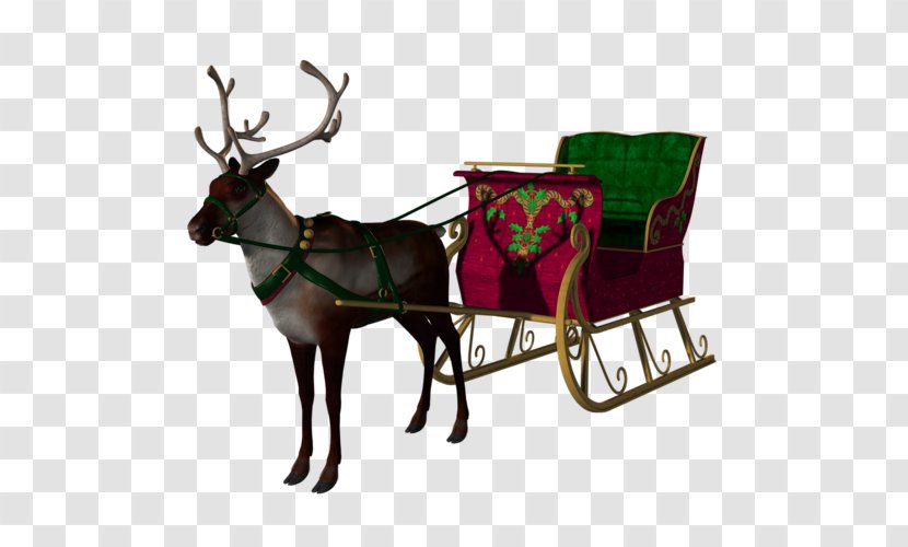 Christmas Decoration Drawing - Carriage Chariot Transparent PNG